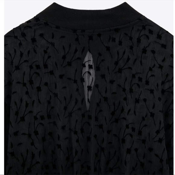 Zara combination crop floral top - Picture 5 of 6